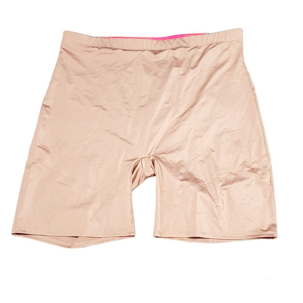 Yitty Womens Shapewear Brown Sugar Headliner Shaping High Waist‎ Short Size 2X